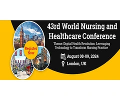 43rd World Nursing and Healthcare Conference