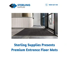 Sterling Supplies Presents Premium Entrance Floor Mats