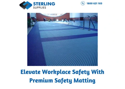 Elevate Workplace Safety With Premium Safety Matting