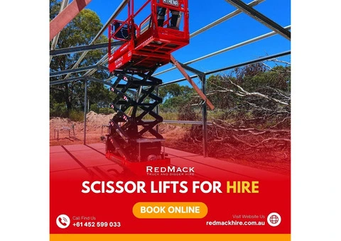 Discover the Advantages of RedMack Hire's Scissor Hire