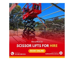 Discover the Advantages of RedMack Hire's Scissor Hire