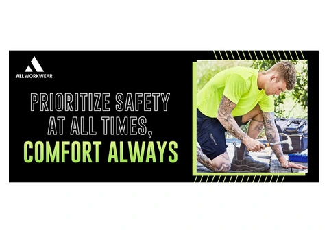 PRIORITIZE SAFETY AT ALL TIMES, COMFORT ALWAYS