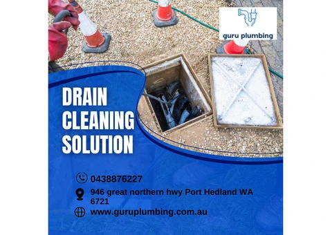 Professional Drain Cleaning Solution in Australia - Guru plumbing
