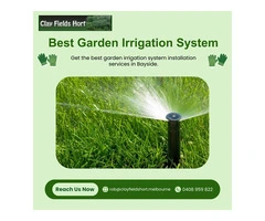 Upgrade Your Garden with Expert Irrigation Solutions from Clay Fields Hort!