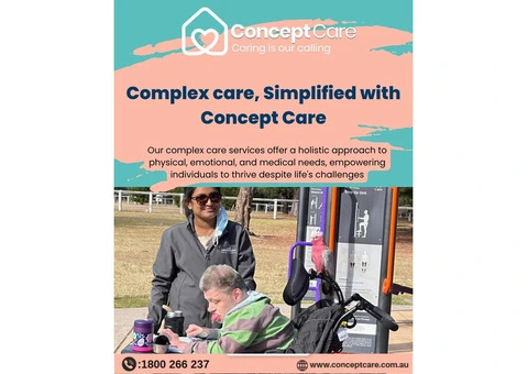 Elevate Your Health with Concept Care's Complex Care Services!
