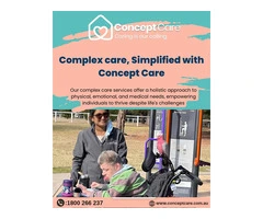Elevate Your Health with Concept Care's Complex Care Services!
