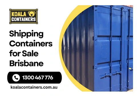 Top-Quality Shipping Containers for Sale in Brisbane | Call 1300 467 776