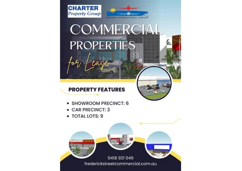 Commercial Properties for Lease in Broome | Frederick Street Commercial
