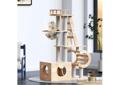 Wooden Cat Tree - 1/13