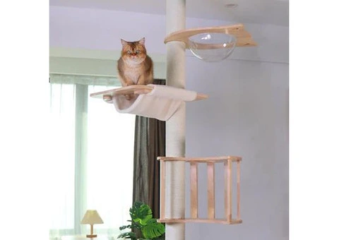 Wooden Cat Tree - 3/13