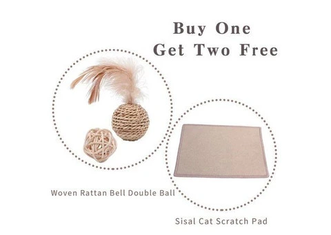 Wooden Cat Tree - 8/13