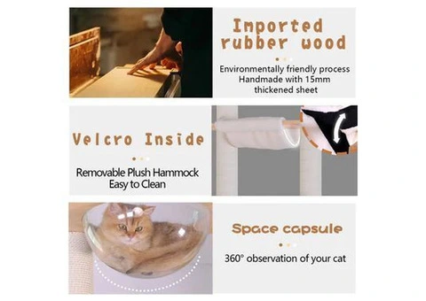 Wooden Cat Tree - 9/13