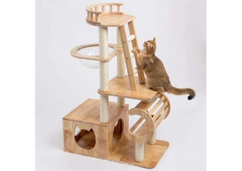 Wooden Cat Tree - 11/13