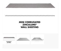 ZINCALUME Cladding Mini Corrugated