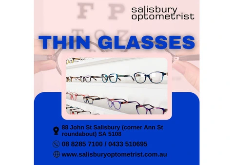 Type of Thin Glasses in Australia - Salisbury Optometrist
