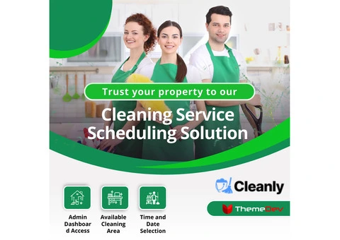 WordPress Cleaning Service Booking Plugin and App