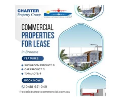Commercial Properties for Lease in Broome | Frederick Street Commercial