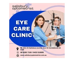 Top Eye Care Clinic in South Australia - Salisbury Optometrist