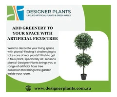 Add Greenery to Your Space with Artificial Ficus Tree