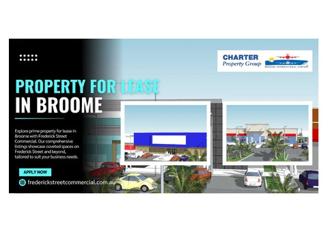 Property for Lease in Broome | Frederick Street Commercial