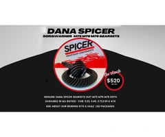 Find cozy drives with increased stability and precise trajectory with M75 DIFF GEARS