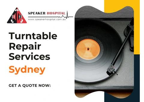 Expert Audio Turntable Repair Services Sydney