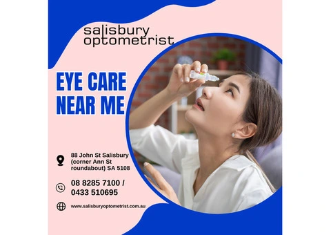 Eye Care Near Me in South Australia - Salisbury Optometrist