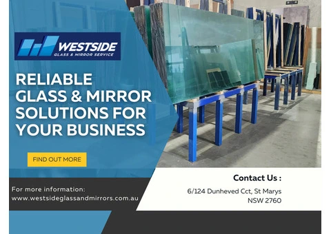 Reliable Glass & Mirror Solutions for Your Business