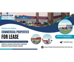 Commercial Properties for Lease in Broome | Frederick Street Commercial