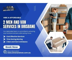 Hire a Affordable 2 Men and Van Services in Brisbane