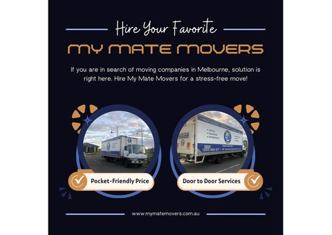 Moving Companies Melbourne – My Mate Movers