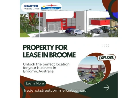Property for Lease in Broome, Australia | Frederick Street Commercial