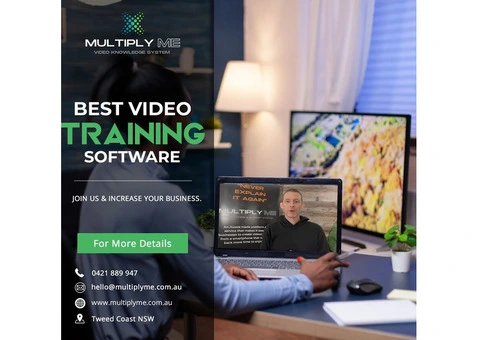 Optimize your learning potential with Multiplyme, the best video training software.