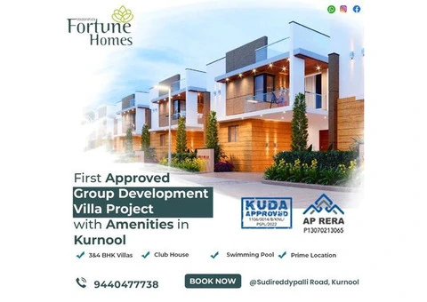 Unmatched Comfort at Vedansha Fortune Homes Kurnool