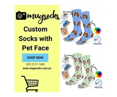 Custom Socks with Pet Face