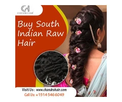 Buy South Indian Raw Hair - Chandra Hair