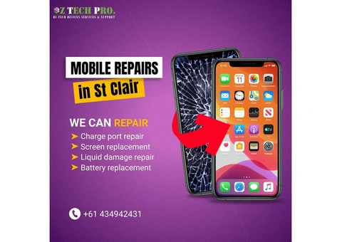 OzTechPro: Your Trusted Mobile Repair Shop in St. Clair!