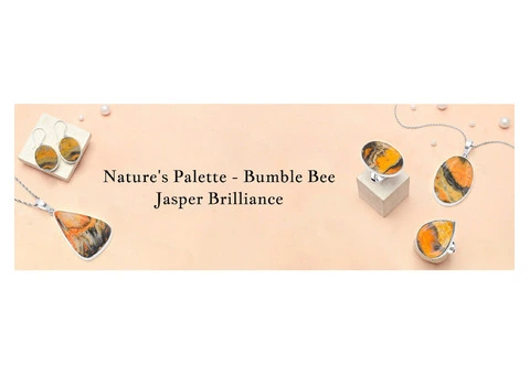 Bumble Bee Jasper Vibrancy: A Burst of Nature's Bold Palette