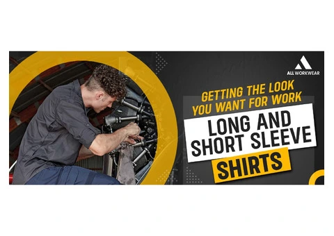 You can get the look you want for work by our long and short sleeve shirts