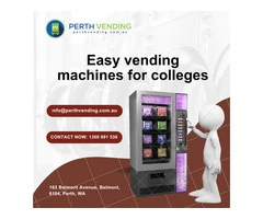 24/7 Access to Snacks and Supplies with College Vending Machines