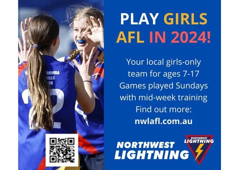 Girls AFL Australian Football in Sydney