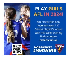 Girls AFL Australian Football in Sydney