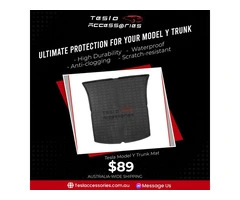 Upgrade Your Model Y Trunk: Introducing Our Premium Trunk Mat