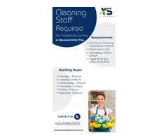 Immediate Requirement for a Cleaner on a daily basis at Blaxland NSW 2744