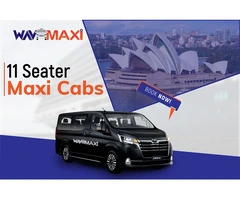 Maxi Cab Sydney | Comfortable and Convenient Travel