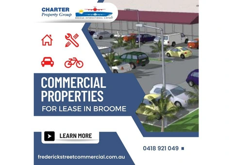 Commercial Properties for Lease in Broome | Frederick Street Commercial