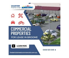 Commercial Properties for Lease in Broome | Frederick Street Commercial