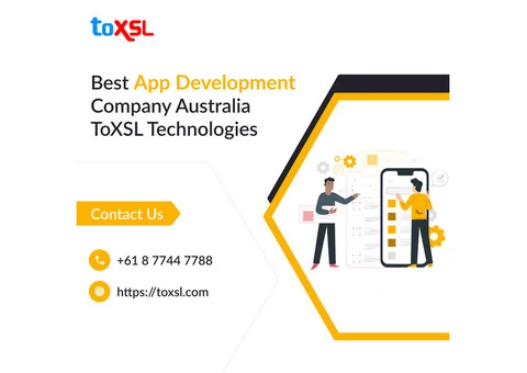 Leading App Development Company Australia - ToXSL Technologies - 1/7