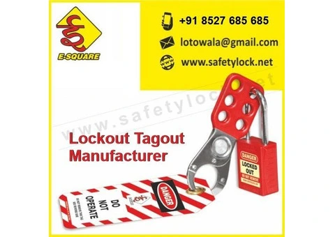 Leader in LOTO Safety: Get Complete Lockout Tagout Products from E-Square - 1/4