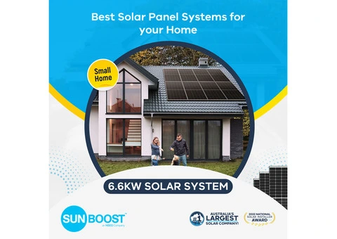 Invest in Your Future with a Powerful & Affordable 6.6kW Solar System
